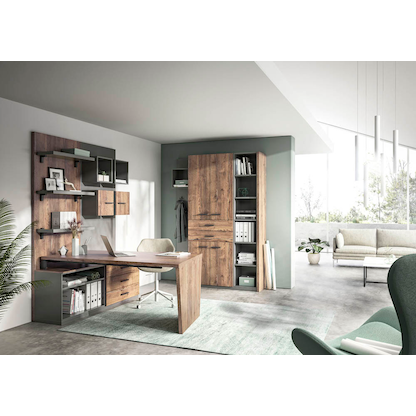 Artikelbild 8 für röhr Wandregal quantum grau 80,0 x 30,0 x 220,5 cm, Artikelnummer 722542