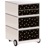 Artikelbild 1 für PAPERFLOW easyBox Classic Chic Rollcontainer weiß, bunt 4 Auszüge 39,0 x 43,6 x 64,2 cm, Artikelnummer 215697