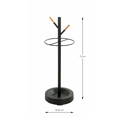 Artikelbild 2 für HAKU Möbel Schirmständer 52551 schwarz, Stahl, Artikelnummer 296719