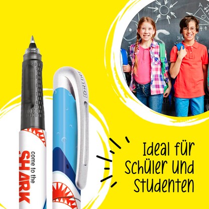 Artikelbild 3 für ONLINE® Rollerball College Shark Tintenroller mehrfarbig 0,7 mm, Schreibfarbe: blau, 1 St., Artikelnummer 616948