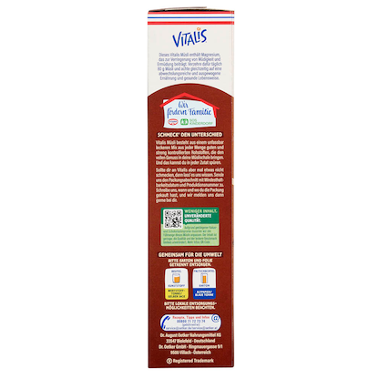 Artikelbild 5 für Dr. Oetker Vitalis Knuspermüsli Schoko Müsli 500,0 g, Artikelnummer 574933