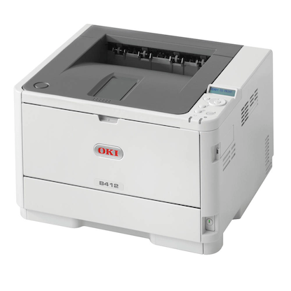 Artikelbild 2 für OKI B412dn Laserdrucker grau, Artikelnummer 235046