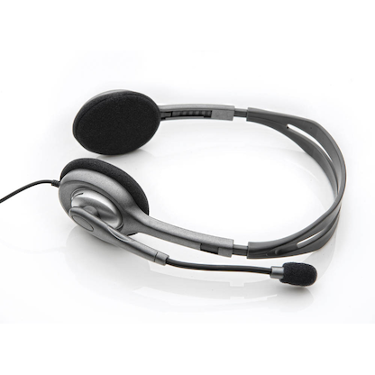 Artikelbild 2 für Logitech H111 Headset schwarz, grau, Artikelnummer 350076