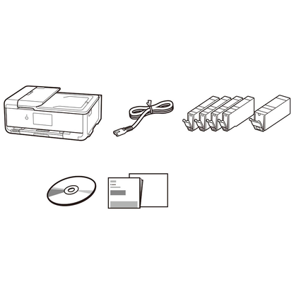 Artikelbild 4 für Canon PIXMA TS9550a 3 in 1 Tintenstrahl-Multifunktionsdrucker schwarz, Artikelnummer 362787