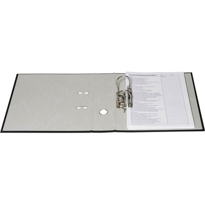 Artikelbild 4 für office discount Ordner schwarz Kunststoff 7,5 cm DIN A4, Artikelnummer 415067