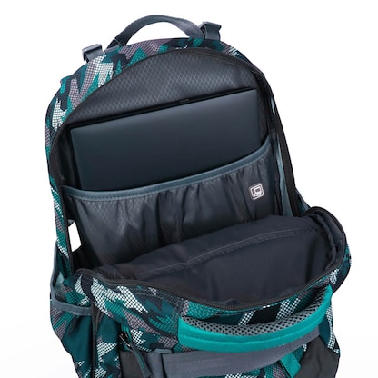 Artikelbild 11 für JOLLY Schulrucksack Next Gen Kunstfaser grün/schwarz, Artikelnummer 301063