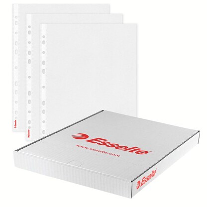 Artikelbild 14 für 100 Esselte Prospekthüllen Standard DIN A4 transparent glasklar 0,05 mm, Artikelnummer 431738