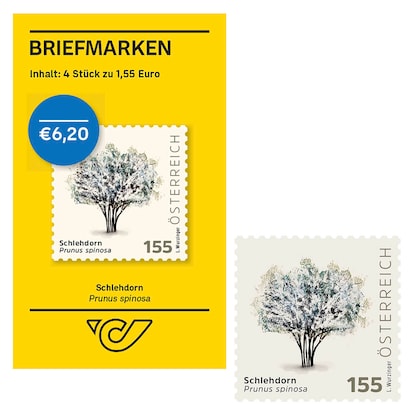Artikelbild für Porto NEU ab 01.05.2025: Österreichische Post 1,55 € Briefmarken ECO M 