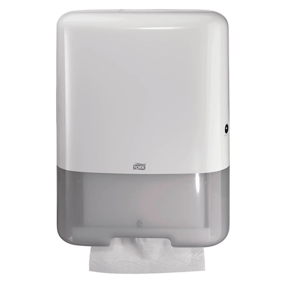 Artikelbild für TORK Papierhandtuchspender Elevation H3 Classic 553000 weiß Kunststoff, Artikelnummer 259986