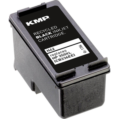 Artikelbild 3 für KMP H42 schwarz Druckerpatrone kompatibel zu HP 350XL (CB336EE), Artikelnummer 599001