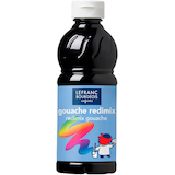 Artikelbild 1 für LEFRANC BOURGEOIS Gouache Liquide Redimix Temperafarbe schwarz 500,0 ml, Artikelnummer 202194