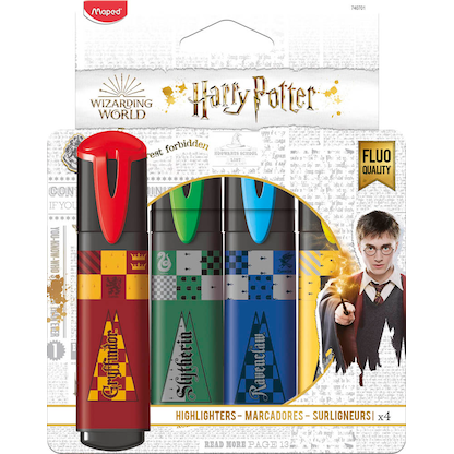 Artikelbild 12 für maped Harry Potter Textmarker farbsortiert, 4 St., Artikelnummer 758884
