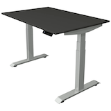 Artikelbild 1 für Kerkmann Move 4 elektrisch höhenverstellbarer Schreibtisch anthrazit rechteckig, T-Fuß-Gestell silber 120,0 x 80,0 cm, Artikelnummer 997157