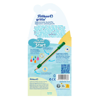 Artikelbild 15 für Pelikan griffix® Buntstifte farbsortiert, 10 St., Artikelnummer 274627