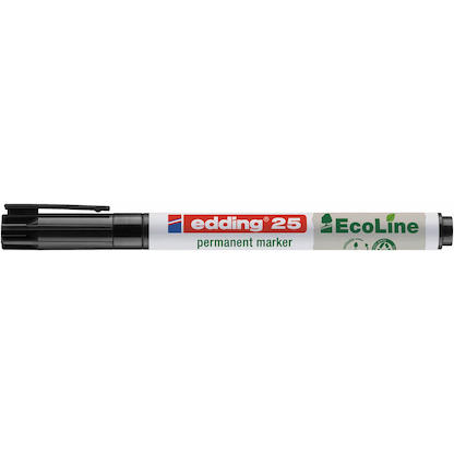 Artikelbild 13 für edding 25 EcoLine Permanentmarker farbsortiert 1,0 mm, 4 St., Artikelnummer 494973