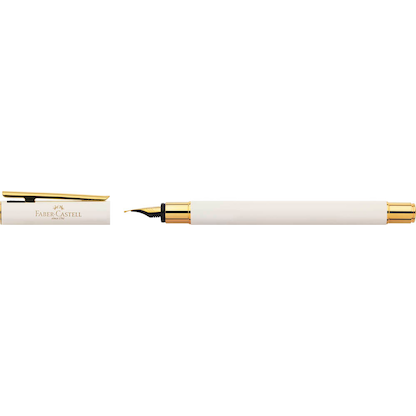 Artikelbild 2 für FABER-CASTELL Patronenfüller marshmallow/gold M (mittel), Artikelnummer 457646