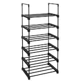 Artikelbild 1 für SONGMICS Schuhregal schwarz 45,0 x 30,0 x 106,0 cm, Artikelnummer 438568