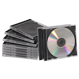 Artikelbild 1 für MediaRange 2er CD-/DVD-Hüllen Jewel Cases schwarz, 10 St., Artikelnummer 415661