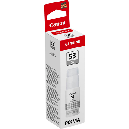 Artikelbild 18 für Canon GI-53 BK/C/M/Y/R/G schwarz, cyan, magenta, gelb, rot, grau Tintenflaschen, 6er-Set, Artikelnummer 876534