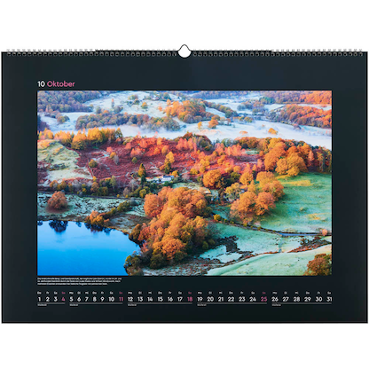 Artikelbild 11 für KUNTH Monats-Wandkalender Farbenprächtige Jahreszeiten 2026, Artikelnummer 575856