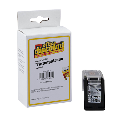 Artikelbild 15 für office discount schwarz Druckerpatrone kompatibel zu HP 300XL (CC641EE), Artikelnummer 691949