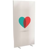 Artikelbild 1 für PAPERFLOW Trennwand easyScreen Business, 62167 bunt 94,0 x 173,4 cm, 1 St., Artikelnummer 205357