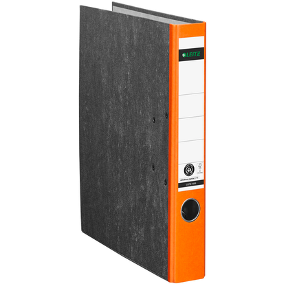 Artikelbild 10 für AKTION: LEITZ 1050 Ordner orange marmoriert Karton 5,2 cm DIN A4 mit Prämie nach Registrierung, Artikelnummer 777680