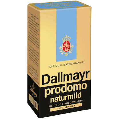 Artikelbild für Dallmayr prodomo naturmild Kaffee, gemahlen, Arabicabohnen 500,0 g, Artikelnummer 839621