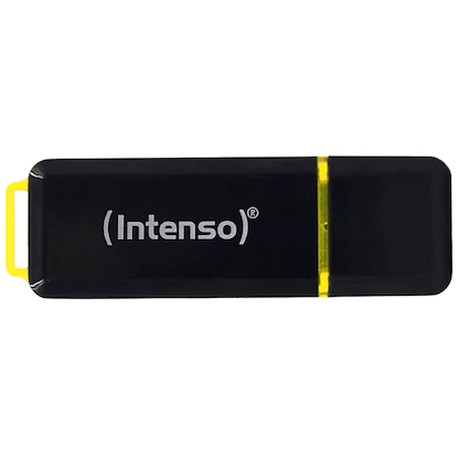Artikelbild 2 für Intenso USB-Stick High Speed Line schwarz, gelb 256 GB, Artikelnummer 262883