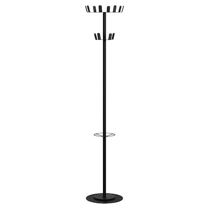 Artikelbild für PAPERFLOW Kleiderständer easyCloth Color Range schwarz Metall 12 Haken 35,0 x 175,0 cm, Artikelnummer 828774
