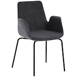 Artikelbild 1 für Mayer Besuchersessel myHELIOS anthrazit schwarz Stoff, 1 St., Artikelnummer 174346