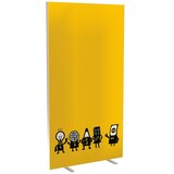 Artikelbild 1 für PAPERFLOW Trennwand easyScreen Business, 62257 bunt 94,0 x 173,4 cm, 1 St., Artikelnummer 205847