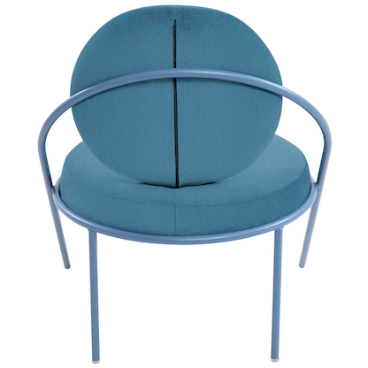 Artikelbild 4 für meet powered by PAPERFLOW Sessel SATURNE blau Kunstleder, 1 St., Artikelnummer 231686