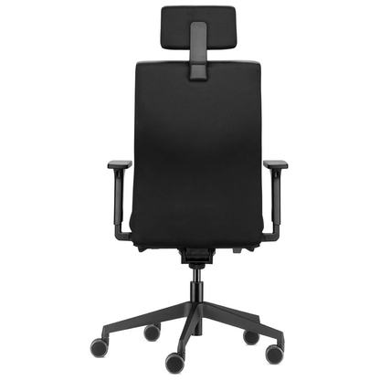 Artikelbild 7 für Trendoffice by Dauphin Bürostuhl to-strike comfort mit Nackenstütze, 9246 Stoff schwarz, Gestell schwarz, Artikelnummer 509333