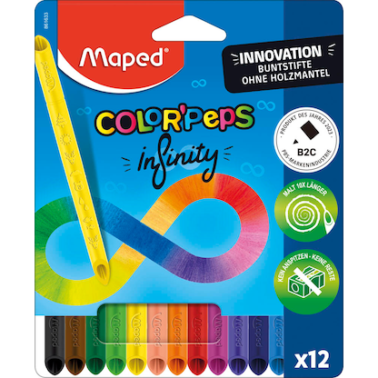 Artikelbild 17 für maped Color Peps Buntstifte farbsortiert, 12 St., Artikelnummer 967154