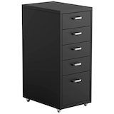 Artikelbild 1 für FlexiSpot Rollcontainer schwarz 5 Auszüge 28,0 x 41,0 x 69,0 cm, Artikelnummer 656409