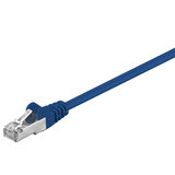 Artikelbild 1 für goobay RJ-45 Netzwerkkabel 5,0 m blau bis zu 1,00 Gbit/Sek. bis zu 100 MHz, 1 St., Artikelnummer 152264