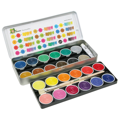 Artikelbild 9 für JOLLY SUPERTABS Wasserfarbkasten 24 Farben, Artikelnummer 312557