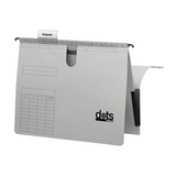 Artikelbild 1 für 25 dots Taschenhefter Karton lichtgrau 1 x kaufmännische Heftung, Artikelnummer 538595