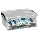 Artikelbild 1 für Really Useful Box Aufbewahrungsbox 9,0 l transparent 39,5 x 25,5 x 15,5 cm, Artikelnummer 253856