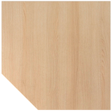 Artikelbild 1 für HAMMERBACHER Verbindungsplatte höhenverstellbar QT12 eiche, grafit Trapezform 120,0 x 80,0 x 68,0 - 76,0 cm, Artikelnummer 102099