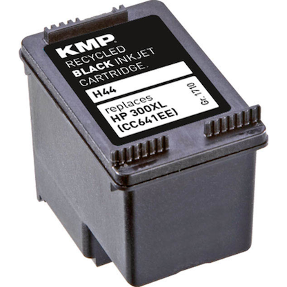 Artikelbild 3 für KMP H44 schwarz Druckerpatrone kompatibel zu HP 300XL (CC641EE), Artikelnummer 640821