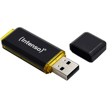 Artikelbild für Intenso USB-Stick High Speed Line schwarz, gelb 256 GB, Artikelnummer 262883