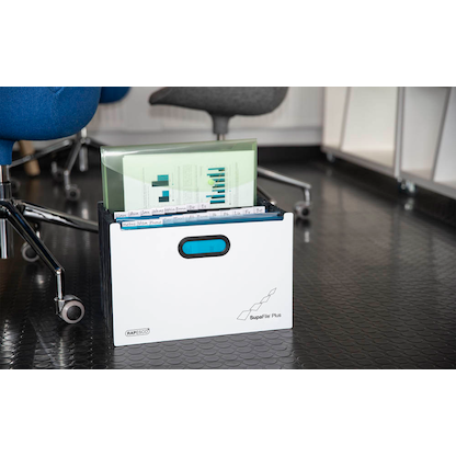 Artikelbild 4 für RAPESCO® Fächermappe Supafile Plus 26 Fächer weiß, Artikelnummer 375607