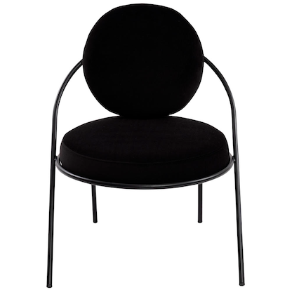 Artikelbild 3 für meet powered by PAPERFLOW Sessel SATURNE schwarz Stoff, 1 St., Artikelnummer 231849