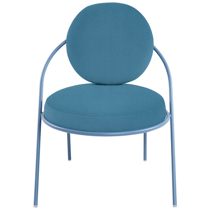 Artikelbild 3 für meet powered by PAPERFLOW Sessel SATURNE blau Kunstleder, 1 St., Artikelnummer 231686