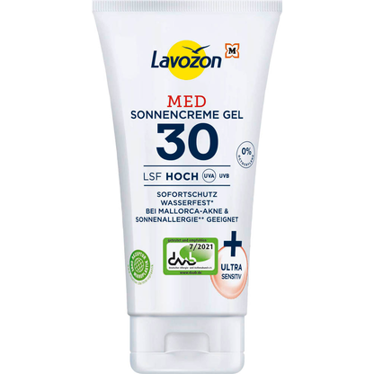 Artikelbild für Lavozon LSF 30 Hoch MED Gel Sonnencreme 150 ml, Artikelnummer 323578