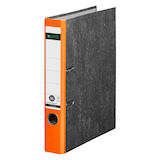 Artikelbild 1 für AKTION: LEITZ 1050 Ordner orange marmoriert Karton 5,2 cm DIN A4 mit Prämie nach Registrierung, Artikelnummer 777680