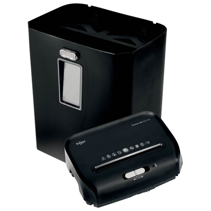 Artikelbild 3 für Rexel ProMax RES1123 Aktenvernichter mit Streifenschnitt P-2, 6 mm, bis 12 Blatt, schwarz, Artikelnummer 437002