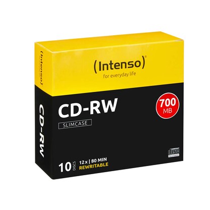 Artikelbild 5 für 10 Intenso CD-RW 700 MB wiederbeschreibbar, Artikelnummer 245647